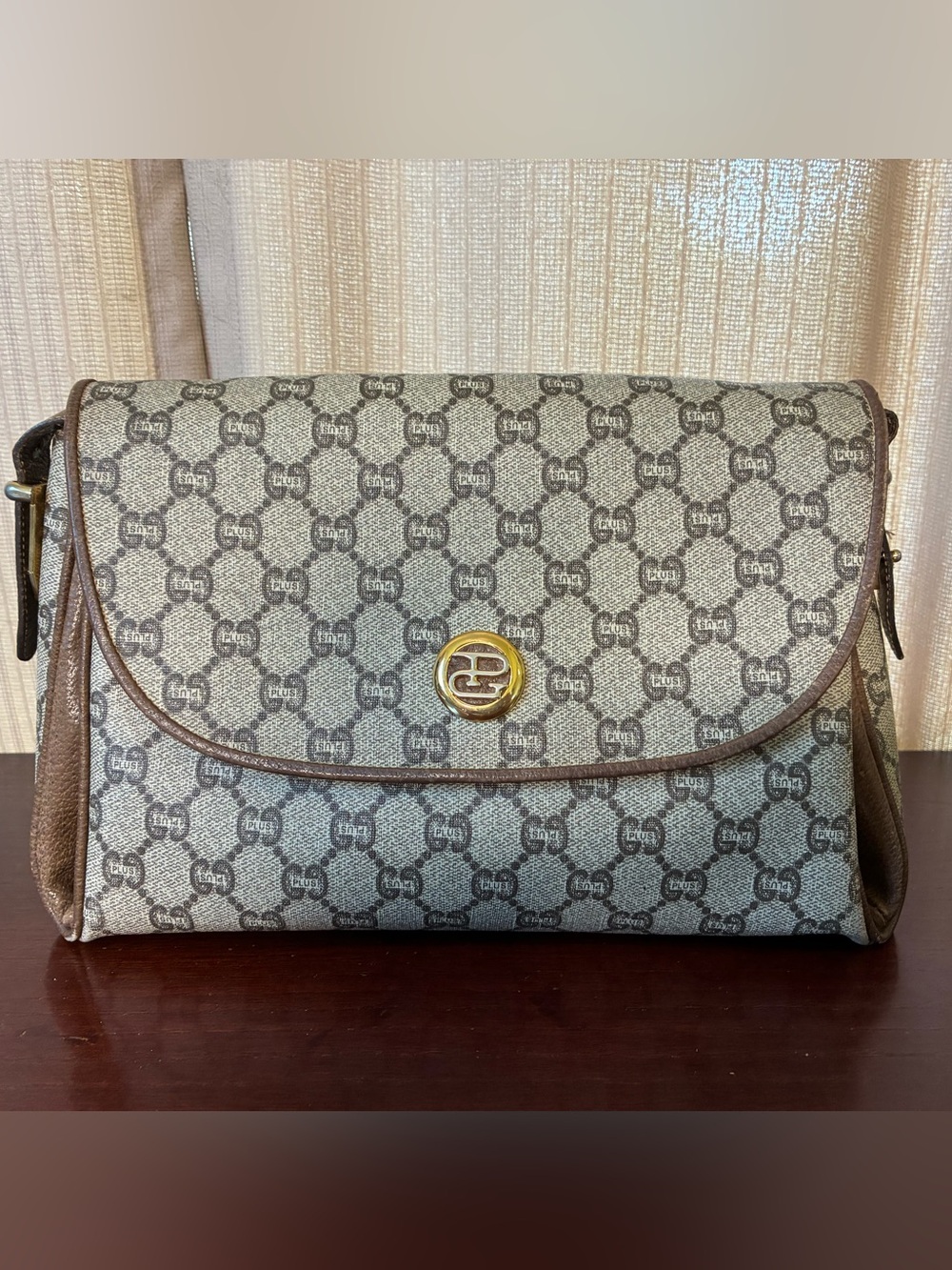 Gucci Plus Monogram Shoulder Bag